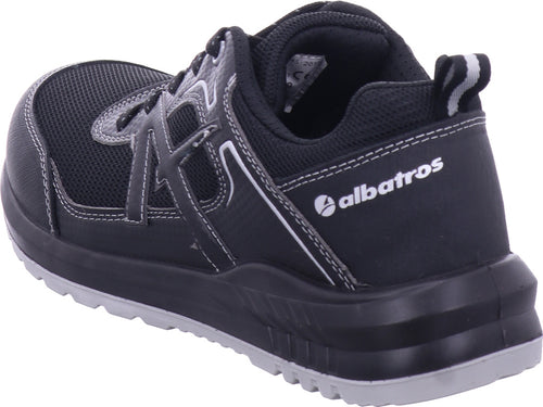 Albatros Herren Sicherheitsschuh Rider Low S1P Esd Src in schwarz