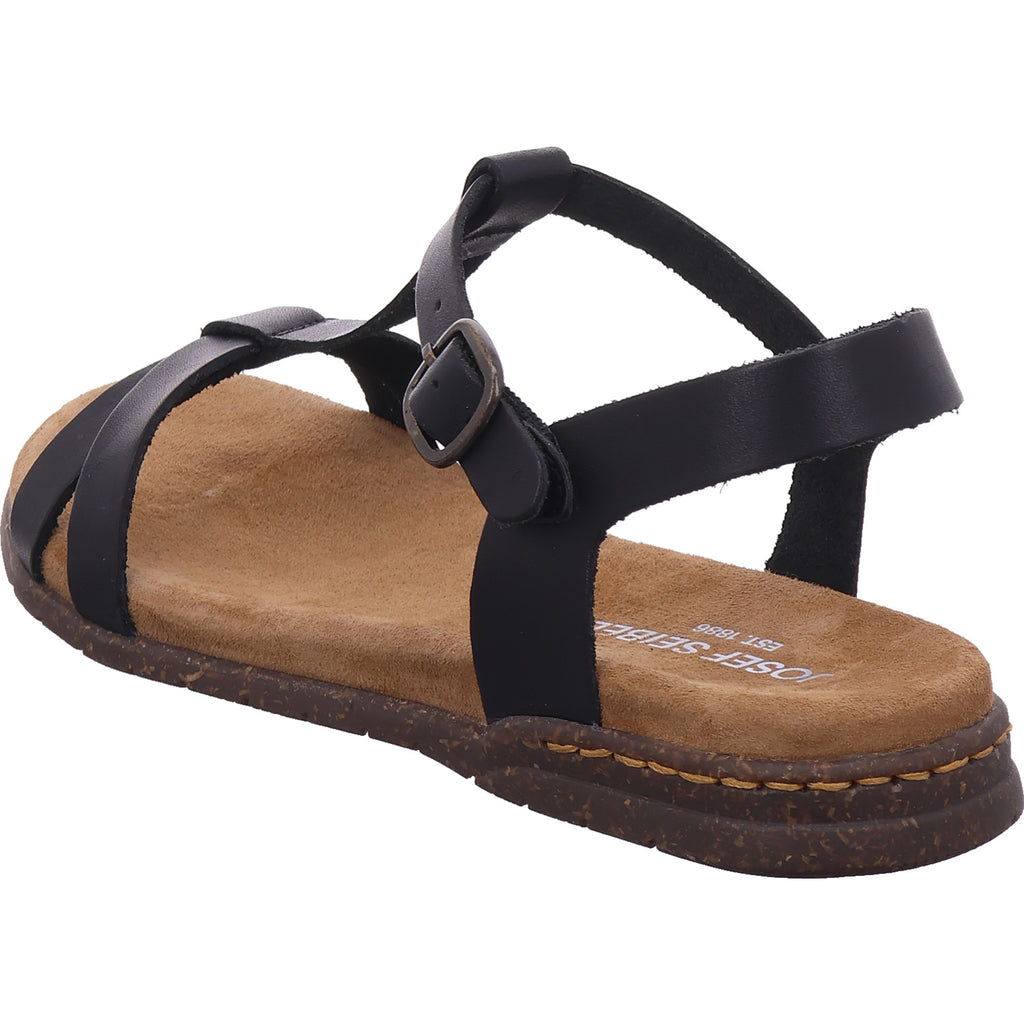 Josef Seibel Women's Sandal in Black