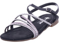 Rieker Damen Sandalette Fsk Damen Sandalen in schwarz