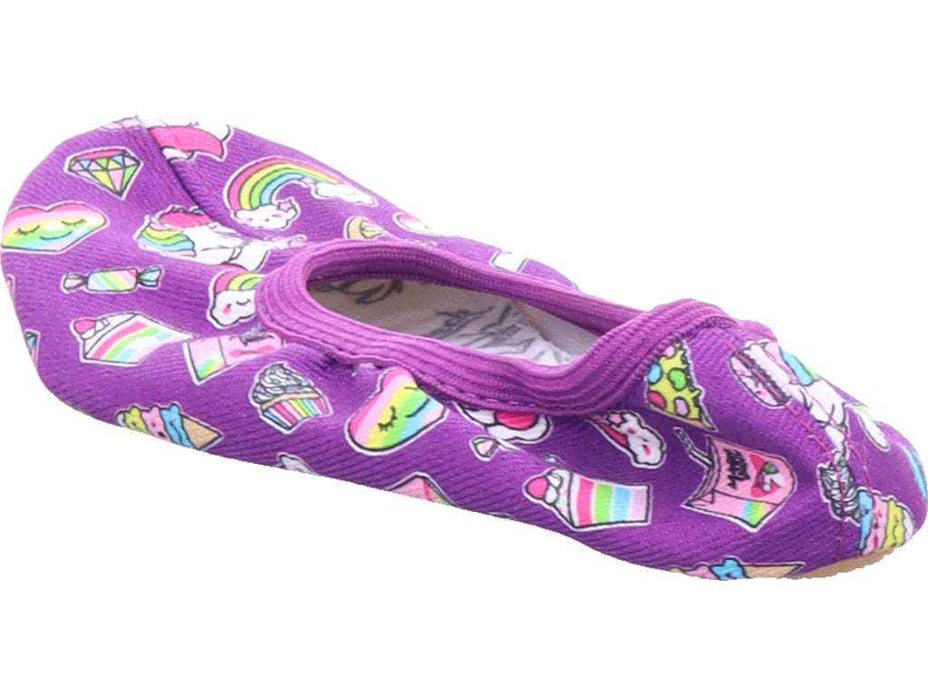 Beck Mädchen Slipper  in lila