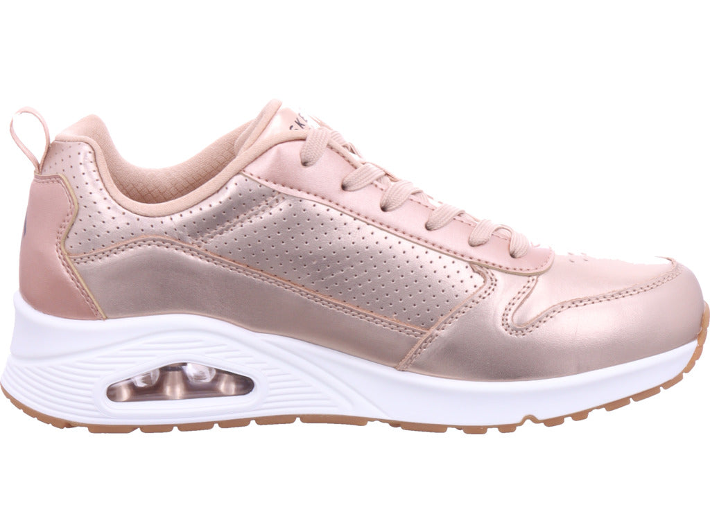 SKECHERS Damen Sneaker Uno-Metallixs in rose