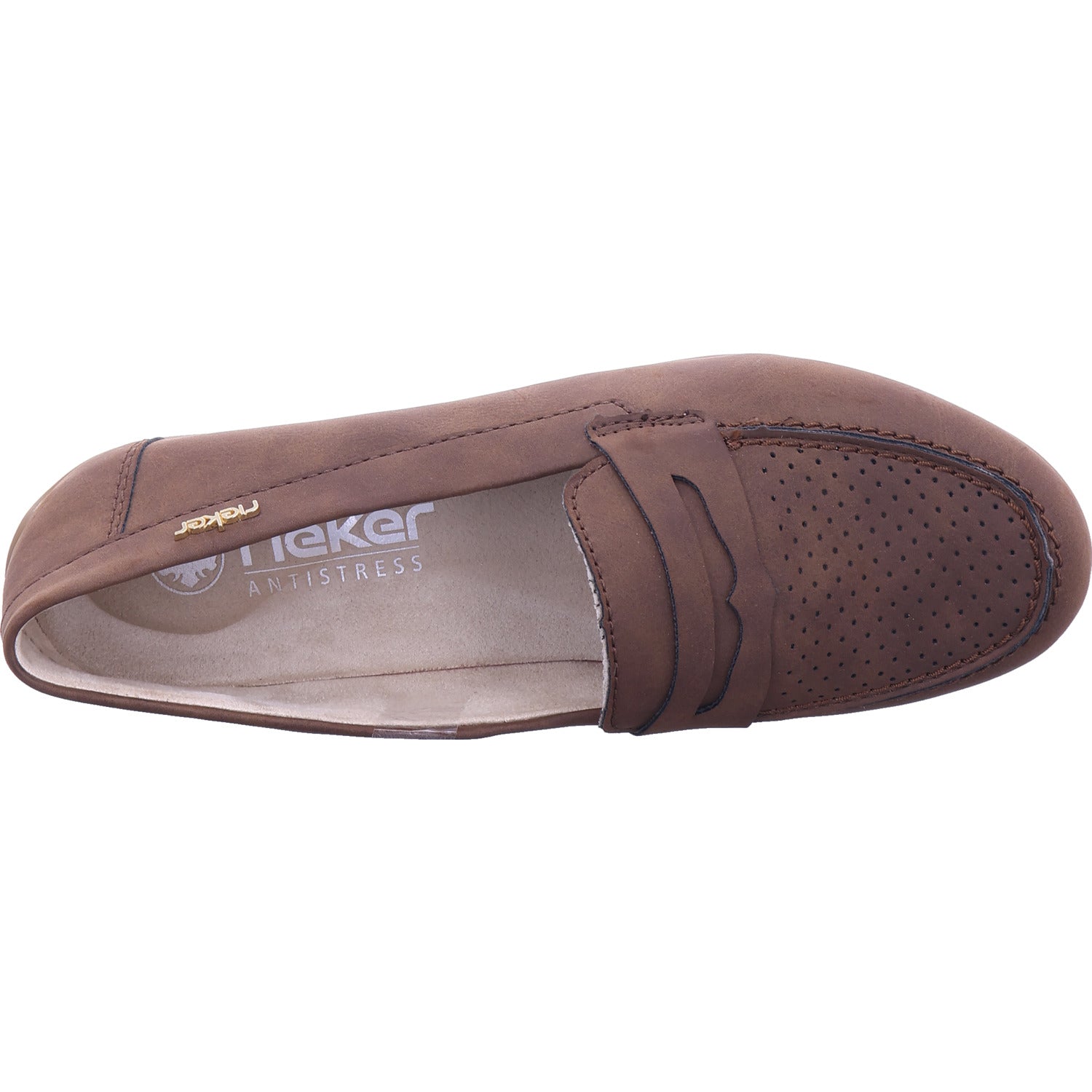 Rieker Damen Slipper  in braun