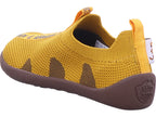 Affenzahn Jungen Barfußschuhe Hausschuh Knit Flinky Tiger in gelb