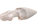 Marco Tozzi Damen Pump  in platin
