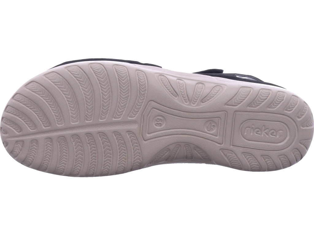 Rieker Women's Fsk Women's Sandals in Black