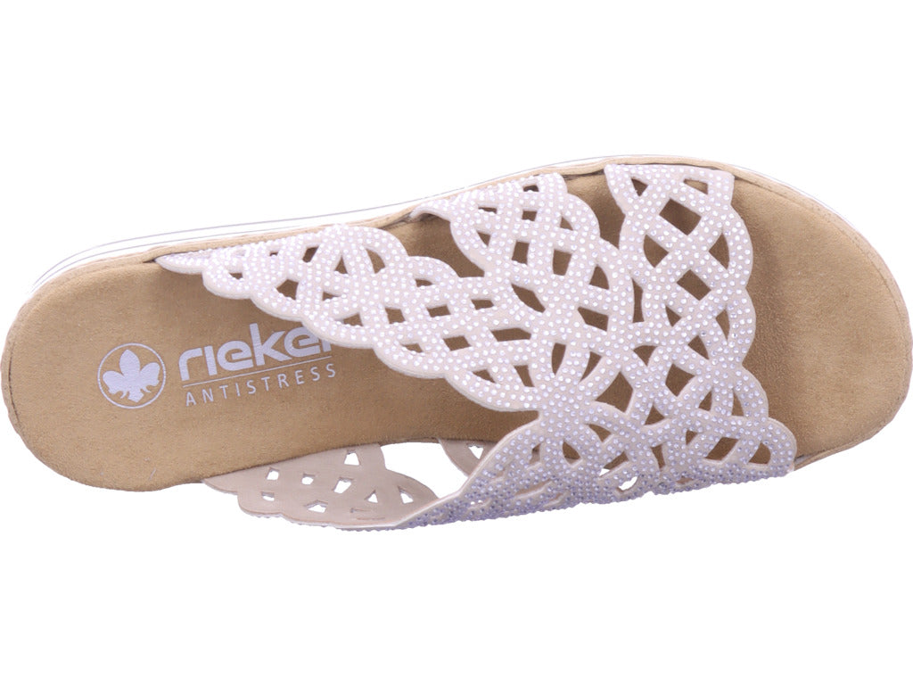 Rieker Women's Mule Fsk Women's Sandals in beige