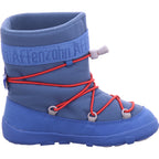 Affenzahn Jungen Stiefel Winterstiefel Vegan Snowy Wal in blau