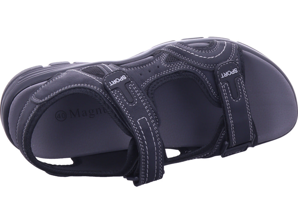 Becker Herren Sandalette  in schwarz