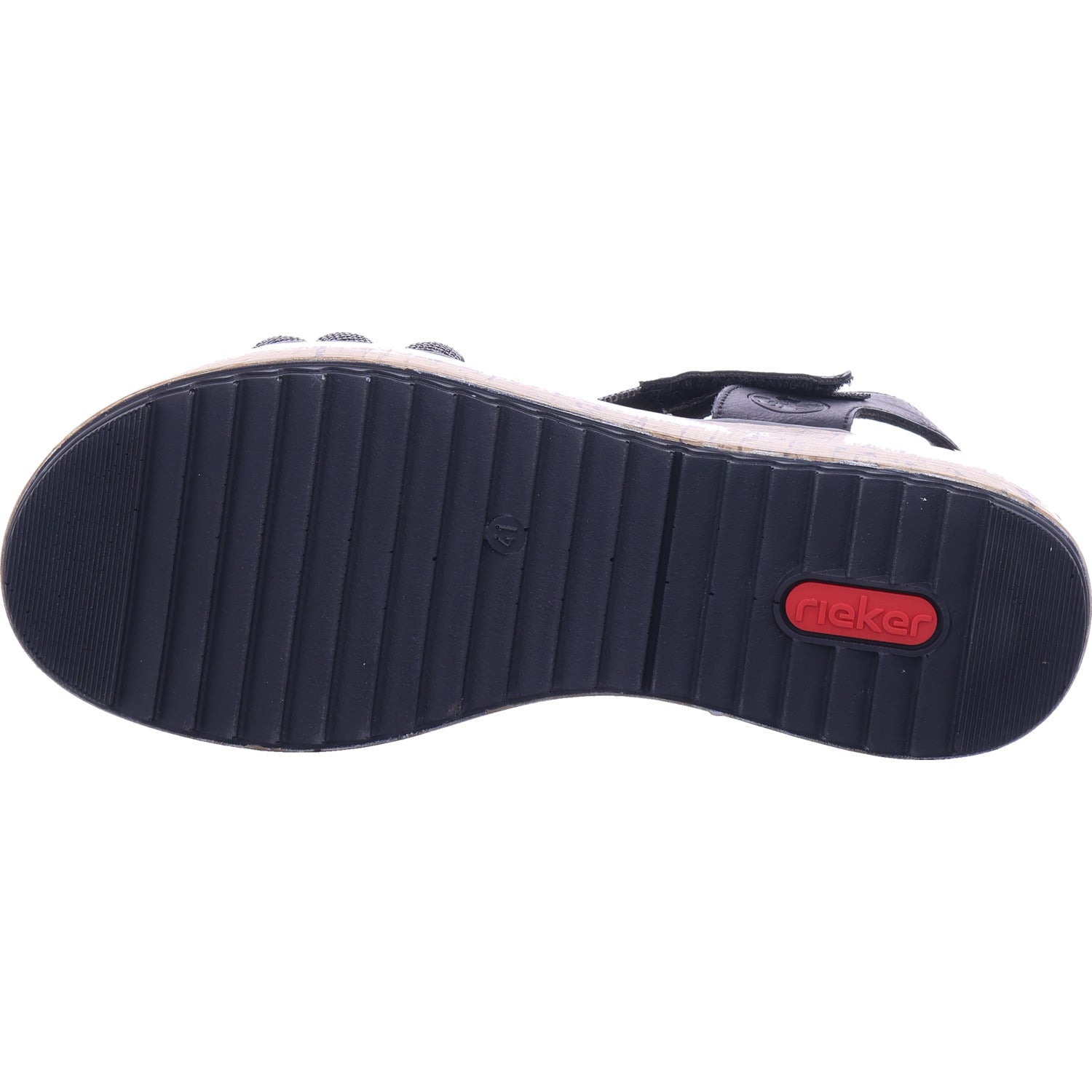 Rieker Women's Sandal in black