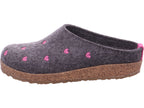 Haflinger Damen Hausschuh  in grau
