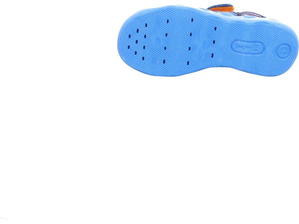 Superfit chlapecké textilní bačkory Bubble v modré barvě