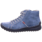 Rieker Damen Stiefel Hwk Damen Stiefel in blau
