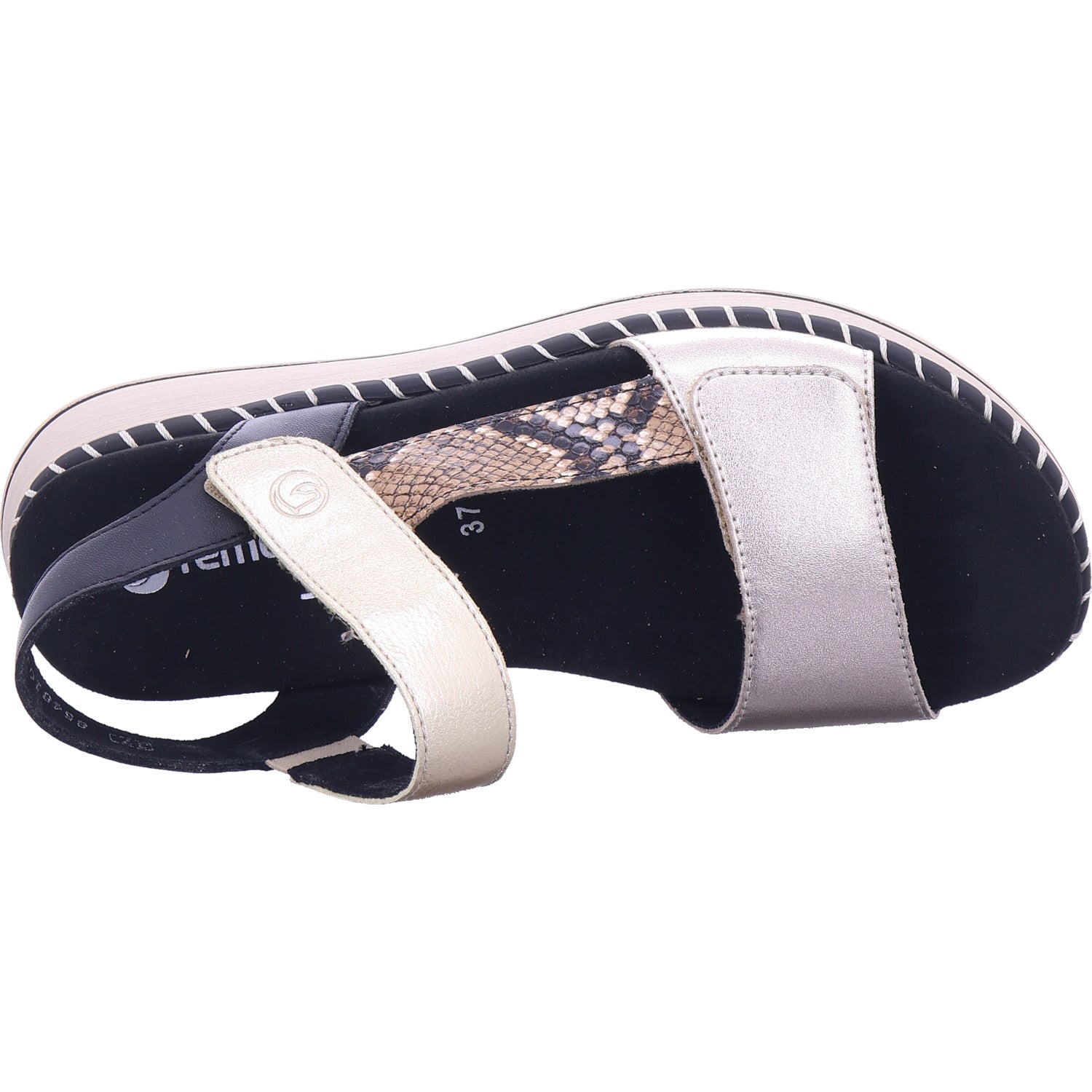 Dámské sandály Remonte v béžové barvě