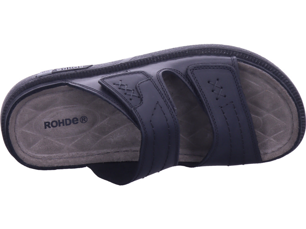 Rohde Herren Pantolette  in schwarz