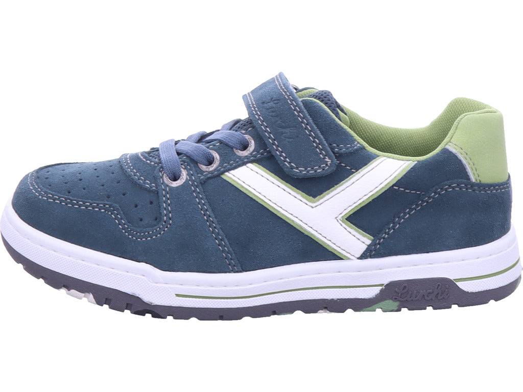 Lurchi Boys' Low-Top Shoe in blue