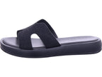 Mexx Damen Pantolette Lotus in schwarz