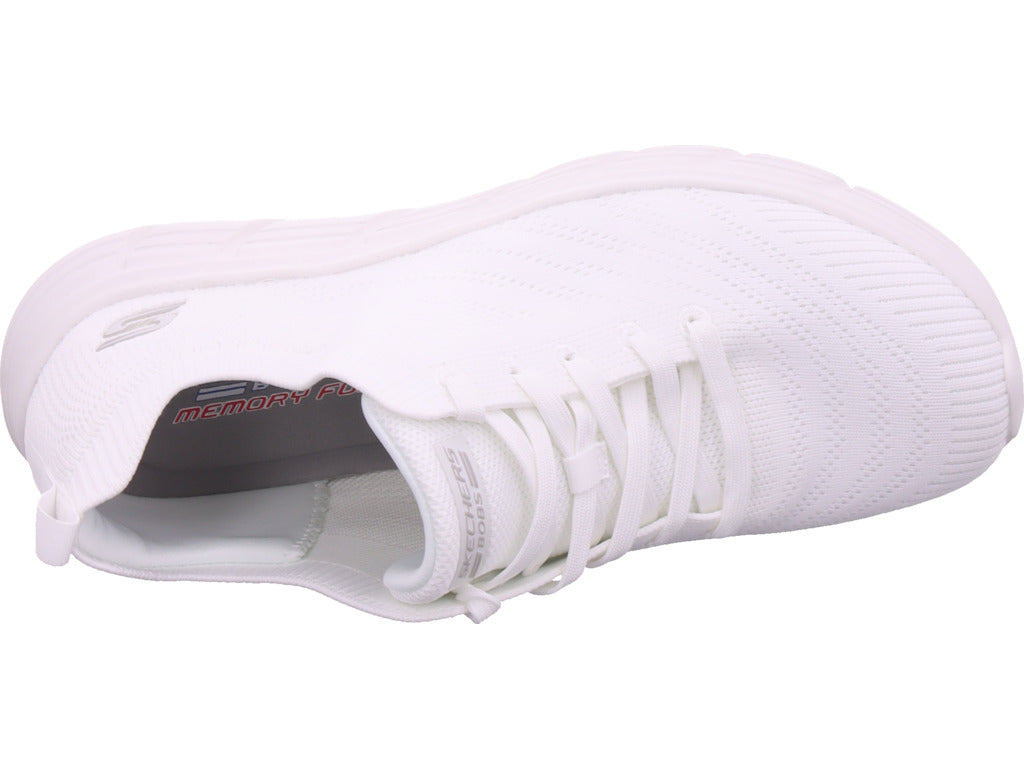 Dámské nazouvací tenisky SKECHERS v bílé barvě