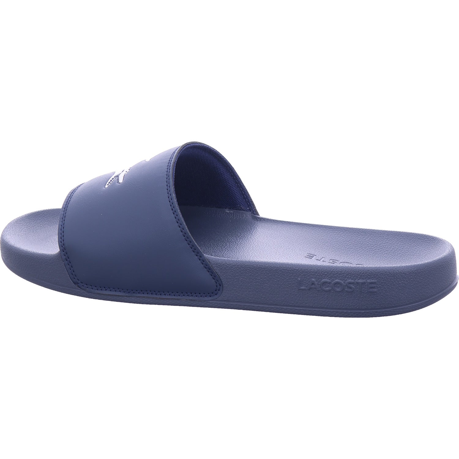 Lacoste Herren Pantolette Serve Slides in blau