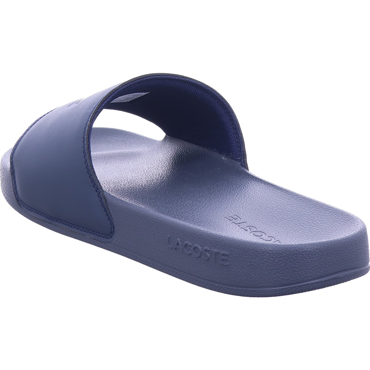 Lacoste Herren Badeschuh Serve Slides in blau