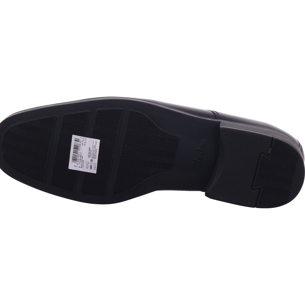 Clarks pánské polobotky Tilden Walk, černé