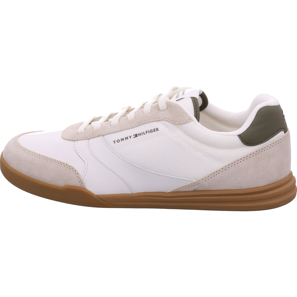 Tommy Hilfiger Men's Sneakers Lopro Lth Mix Rwb in White