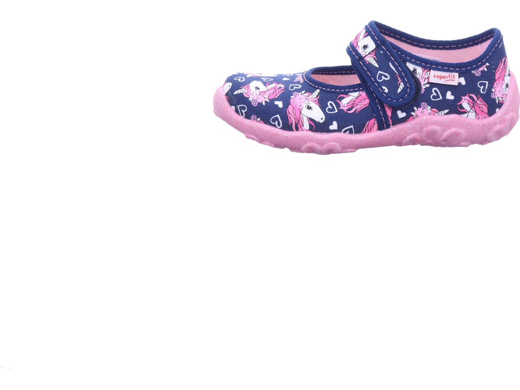 Superfit Girls' Slippers, Textile Slippers, Bonny in Blue