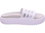 Adidas Damen Badeschuh Adidas Adilette Platform in weiß