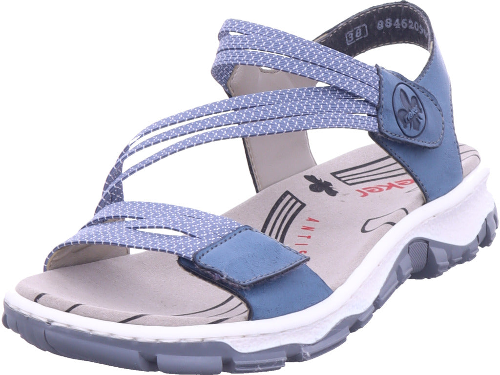 Rieker Women's Mule in blue