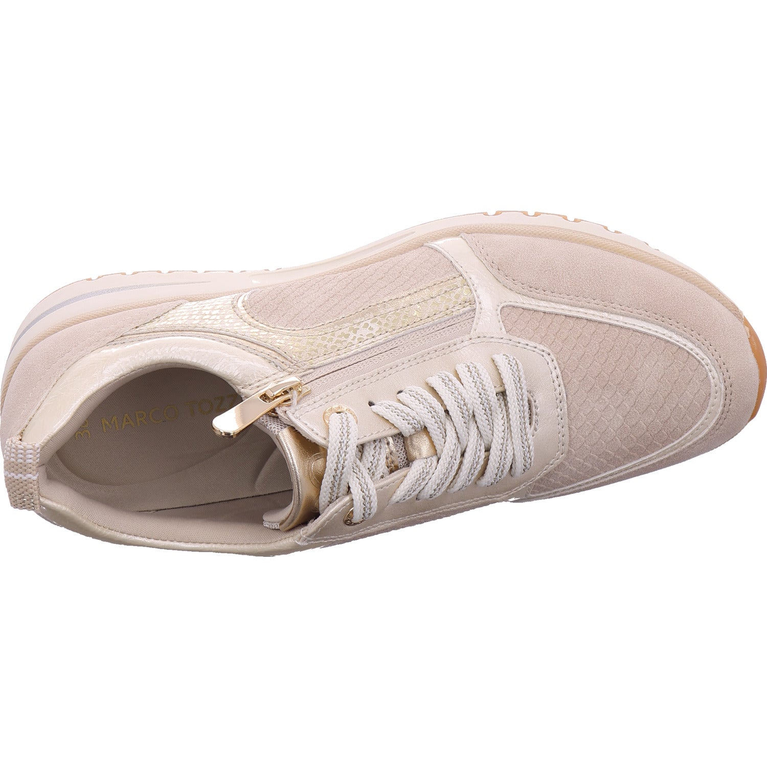 Marco Tozzi Damen Sneaker  in beige