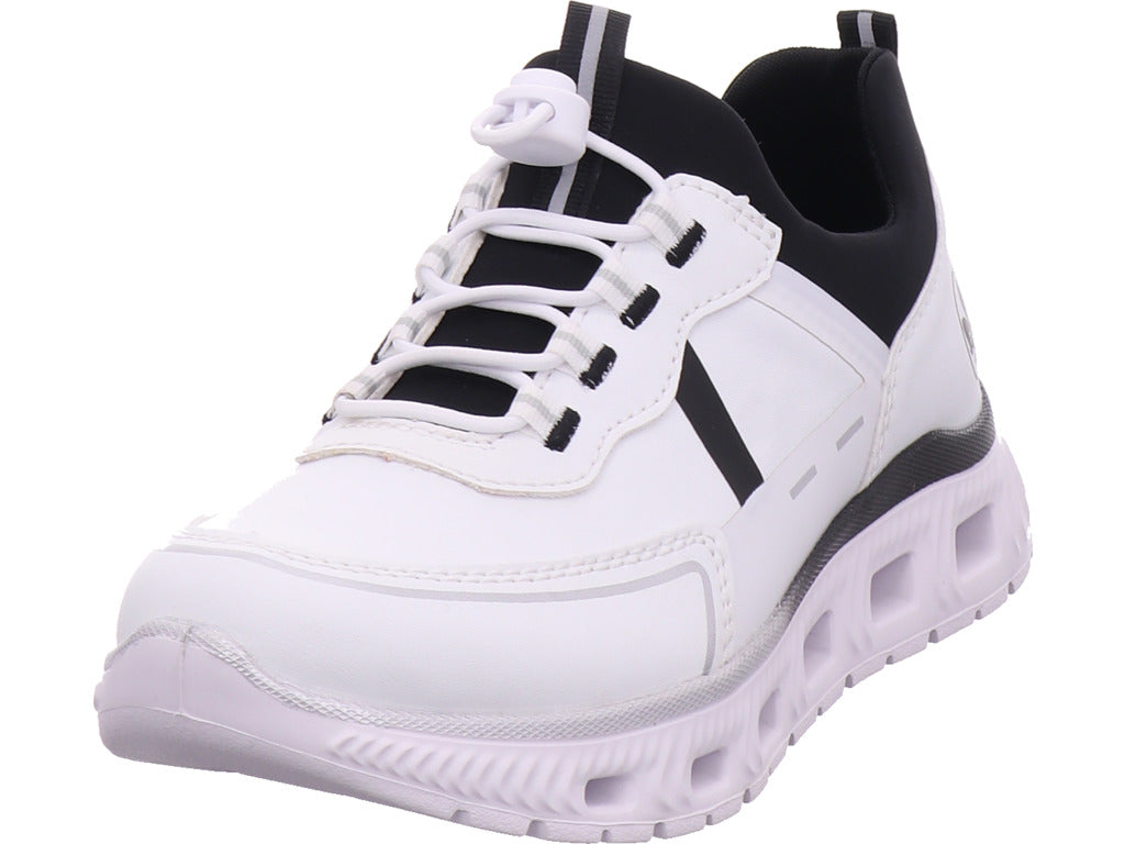 Rieker women's sneakers Fsk women's low shoes in white
