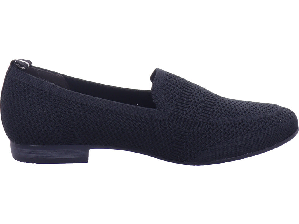 Jana women's slippers in black