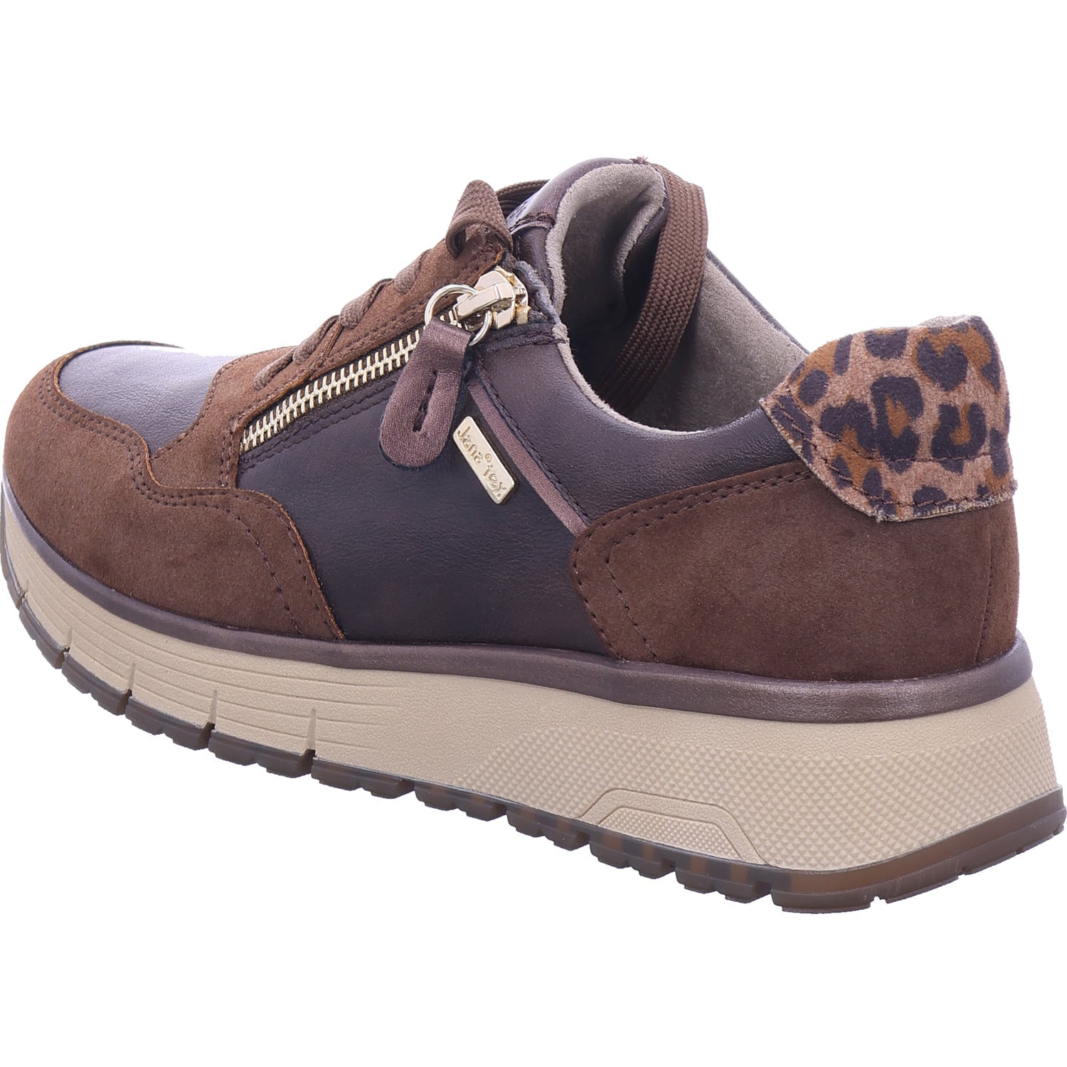 Jana Damen Sneaker  in braun