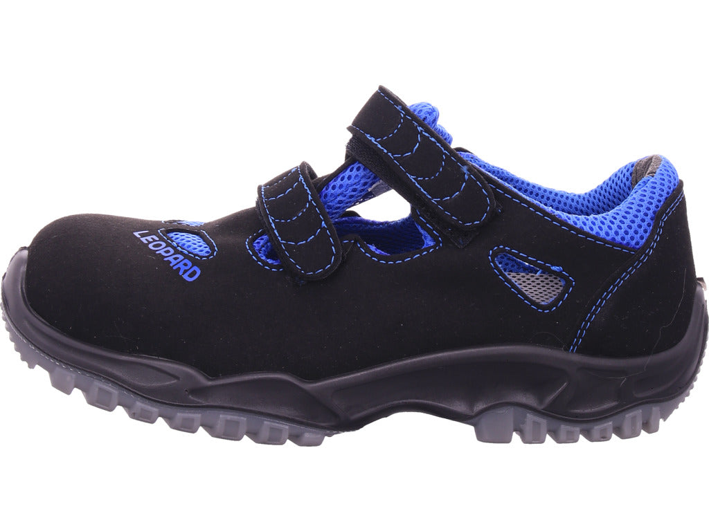 Leopard Herren Arbeitsschuh  in schwarz