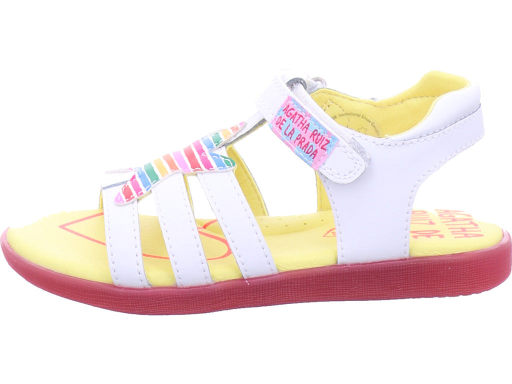 Biomecanics Mädchen Sandalette  in weiß