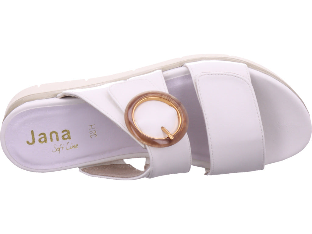 Jana Women's Mules in White