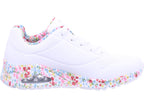 SKECHERS Damen Sneaker Uno Majestic in weiß