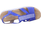 Rieker women's sandal FSK women's sandals in blue