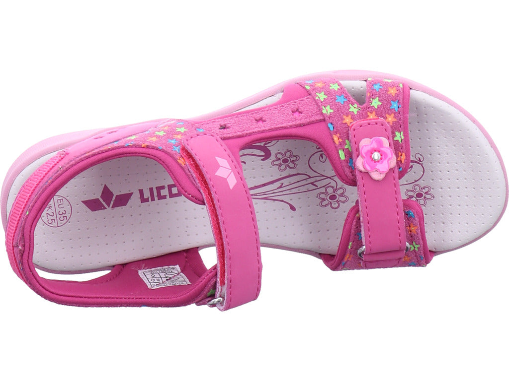 Lico Mädchen Sandalette  in pink