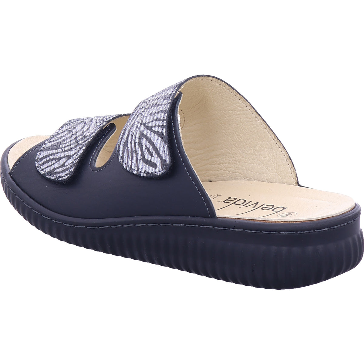 Portina Damen Pantolette  in schwarz