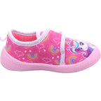 Silver Int Disney Women's Unicorn Slippers in Pink