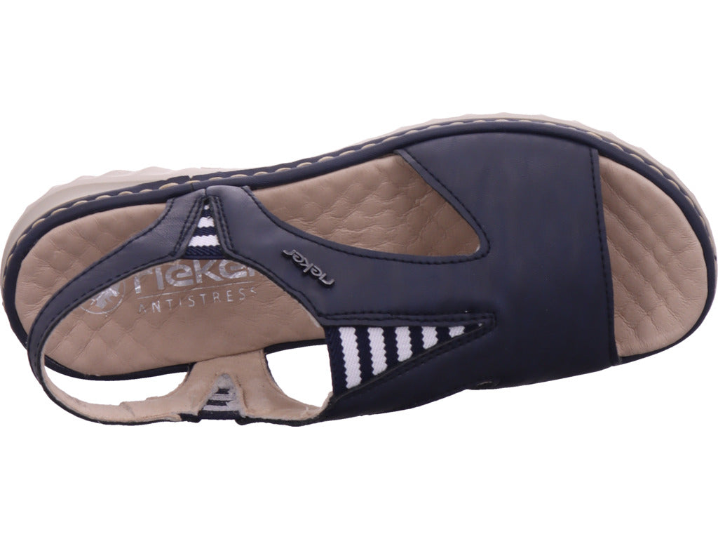 Rieker Women's Sandal Fsk Women's Sandals in blue