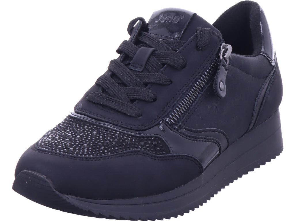 Jana Damen Sneaker  in schwarz