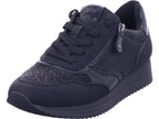 Jana Damen Sneaker  in schwarz