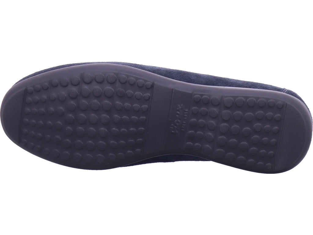 Sioux Herren Slipper Giumelo Extraweite H in blau