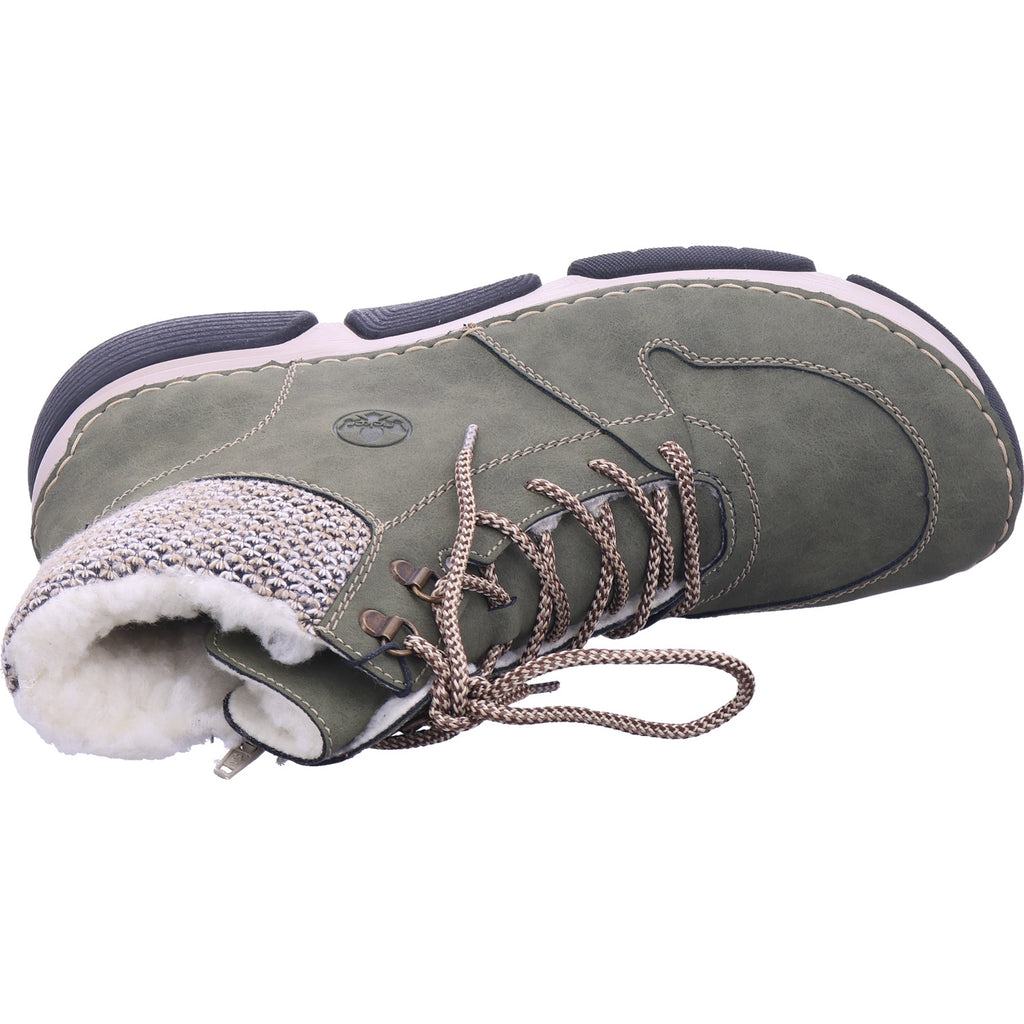 Rieker Herren Winterstiefel  in grün