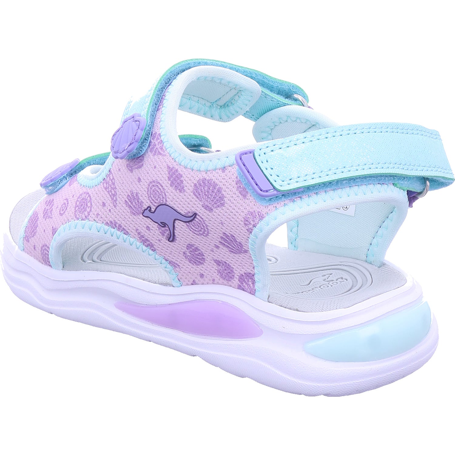 KangaRoos Girls' Sandals in Purple