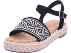 TOMS Damen Slipper Abby in schwarz