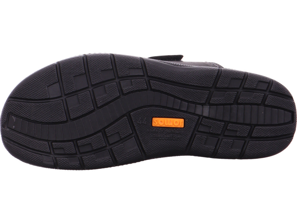 Jomos Herren Pantolette  in schwarz