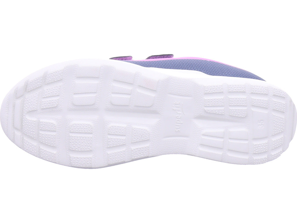 Superfit Mädchen  Halbschuh Synthetik \ Rush in blau