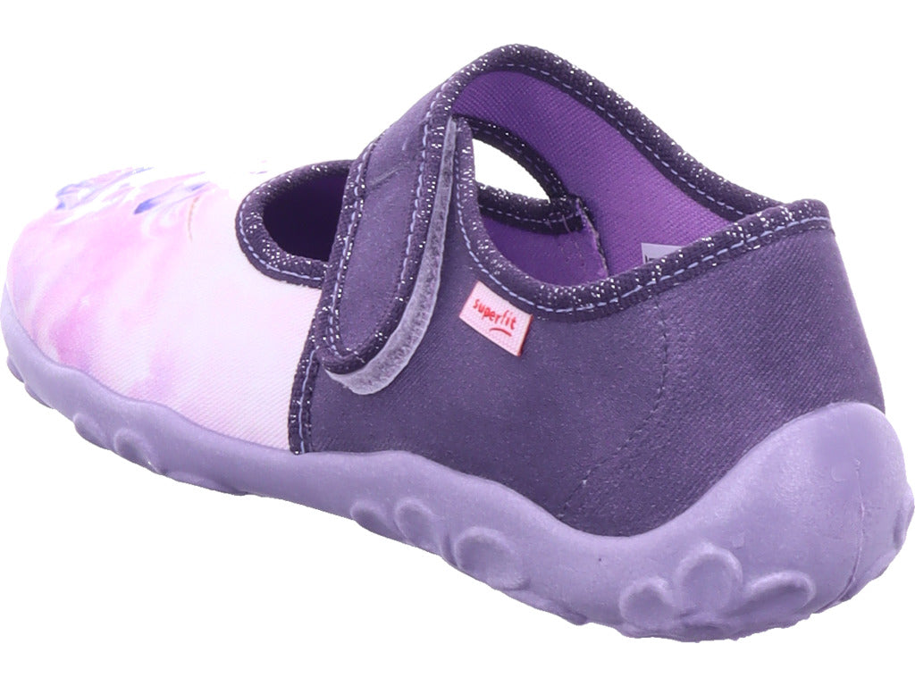 Superfit Girls' Slippers, Textile Slippers, Bonny in purple